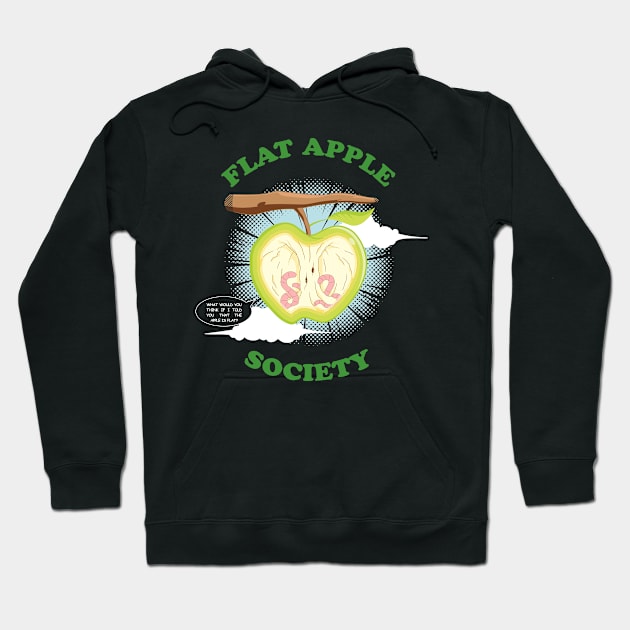 The Flat Apple Society Hoodie by Gigan91